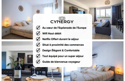 Centre - Parking - Esplanade de l'Europe - Cosy - Foto 3