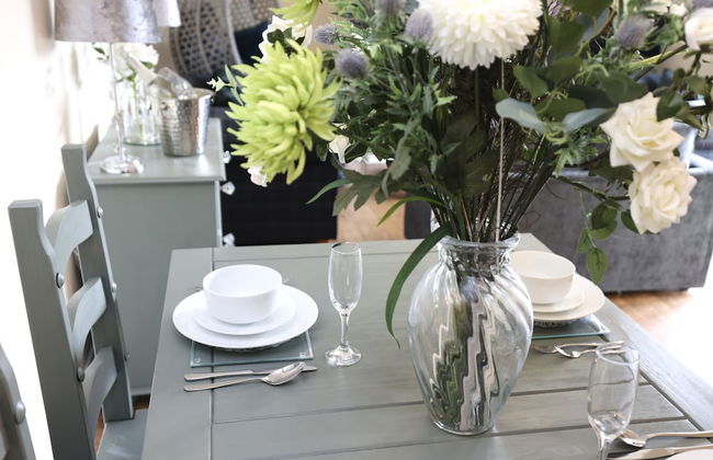 JOIVY Greenknowes Lodge With Hot Tub And Wood Burning Stove - Foto 23