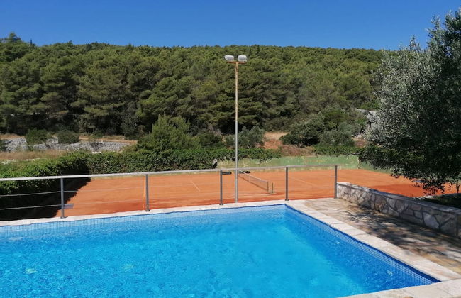 Tennis court and outdoor pool villa - Foto 44