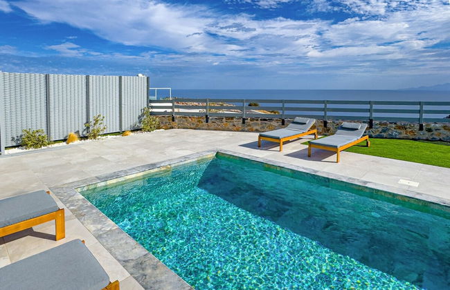 Gianna s Panoramic Seaview Twin Villas With Pools - Foto 59