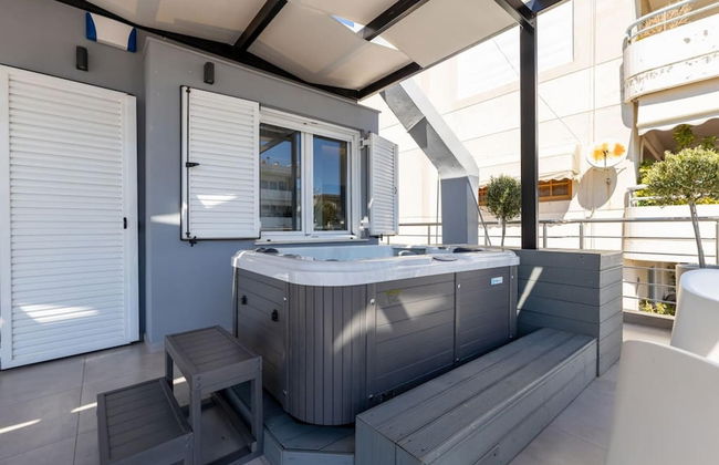 Jacuzzi Lux Penthouse P Faliro - Foto 12