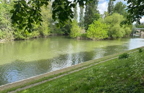 Bonheur en Seine, Piscine, Vue Seine - Foto 2