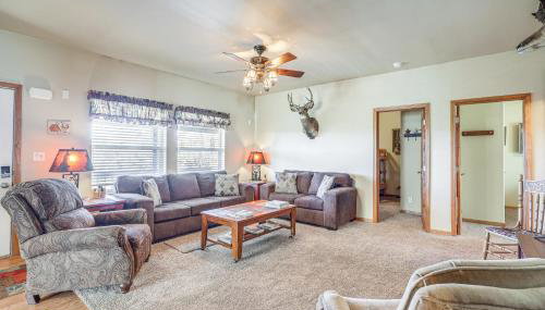 20 Mi to Taos Ski Valley Secluded Mtn-View Cabin! - Foto 3