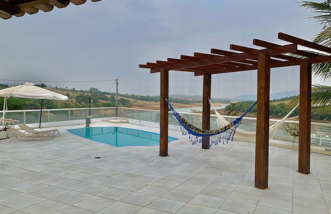 Oasis do Lago - Casa para 20 pessoas com 6 quartos - Foto 10