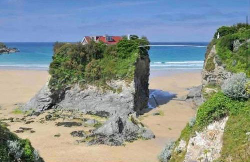 Palms 1 Log Burner Private Courtyard Parking Central Newquay - Foto 17