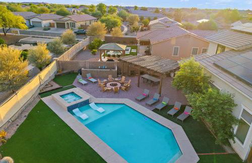 Dream And Drift Luxe Pool Spa Pool Table Firepit Paradise - Foto 76