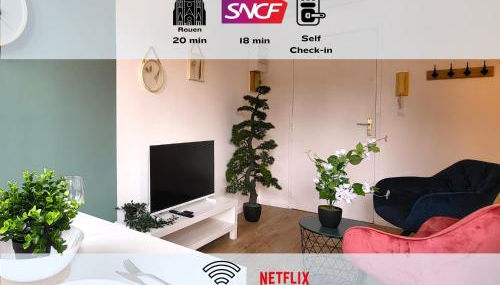 Oxygen - Lumineux deux-pièces à 20min de Rouen - Foto 3