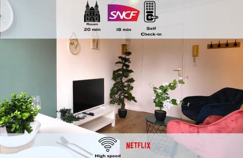 Oxygen - Lumineux deux-pièces à 20min de Rouen - Foto 3