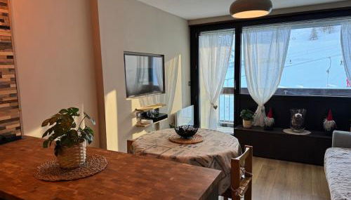 Appartement Les Chalmettes 4 Personnes au pied des Pistes Wifi - Balcon - Parking - Foto 2