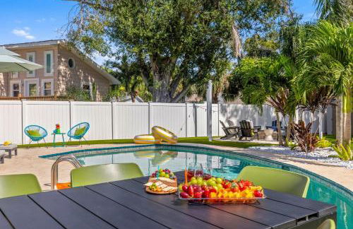 Family Oasis - Pool Hot Tub Games & Near Beach - Foto 54