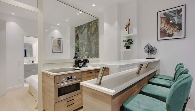 Elegant Apartment - 1br/4p - Tour Eiffel - Foto 5, Cocina privada