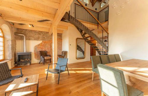 Ab 1 Pers HexenburgbeiDresden mit Faßsauna 2-geschossige Galeriewohnung mit Whirlpool, Balkon, Kamin - Nähe Sächsische Schweiz Dresden - Foto 4