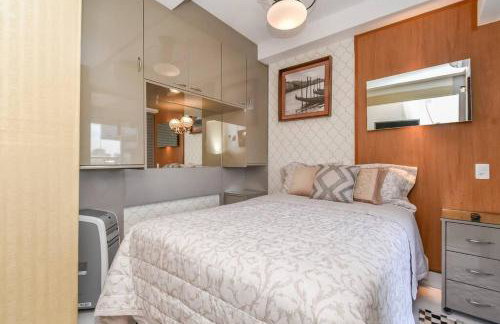 Flat sensacional 5 pessoas em condomínio moderno 2 suites climatizados - Foto 14
