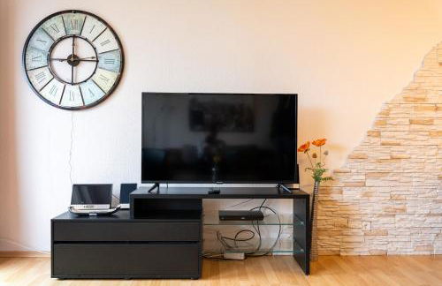 Fewo Art City-Studio Kassel 2, groß, modern, citynah, 3 Schlafzimmer, 2 Bäder, kostenfreie Parkplätze, 2 Süd-Balkons, Herkulesblick - Foto 30