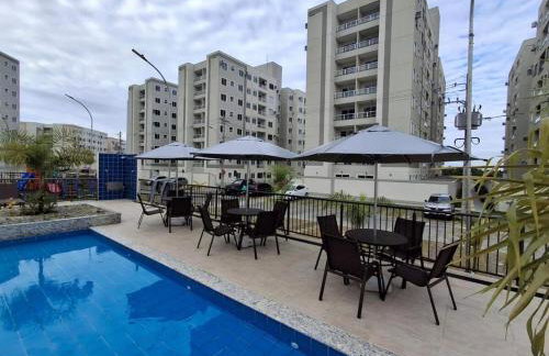 Apto aconchegante em residencial tranquilo-Manaus - Foto 1