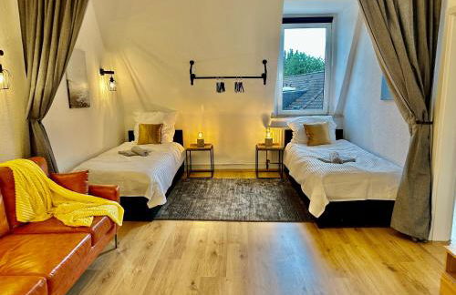 Stylish im Altbau, Netflix, Sonos, nahe 3M und Vorwerk - Foto 3