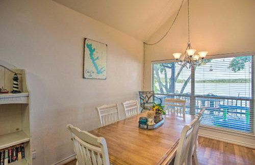 Private Dock and Fire Pit Cedar Creek Lake Home - Foto 6