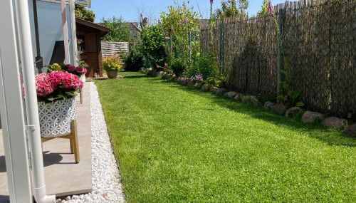 moderne 2-Zimmer-Wohnung mit überdachter Terrasse - Foto 4, Garden, Garden view