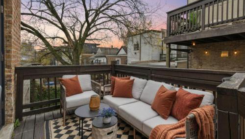 Chicago Boutique Hideaway Private Deck, Fire Pit - Foto 1
