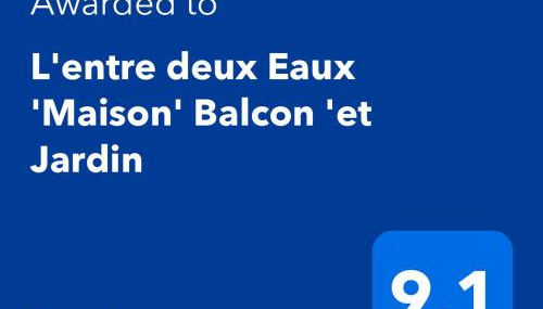 L'entre deux Eaux 'Maison' Balcon 'et Jardin - Foto 3