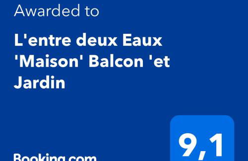 L'entre deux Eaux 'Maison' Balcon 'et Jardin - Foto 3