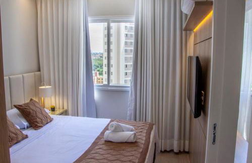 Conforto no coração da Gleba, climatizado, piscina e academia - Foto 15