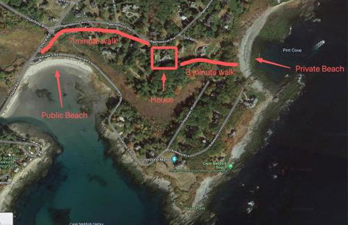 Luxe Coastal Estate Tennis, Beach, Firepit, View - Foto 65