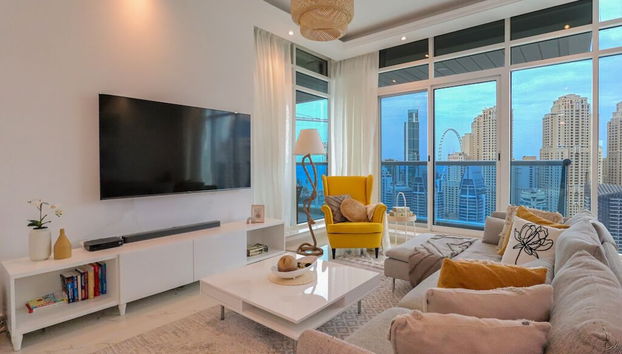 Full Marina view - Opal Tower - Foto 3, Habitación