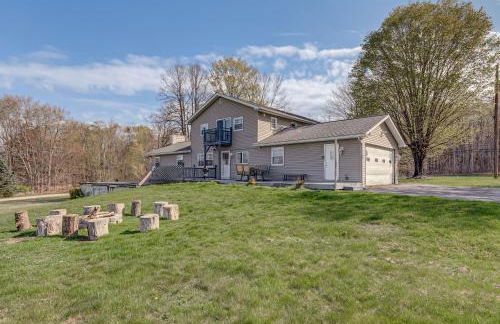 Game Room, Deck and Fire Pit Covington Township Gem - Foto 3