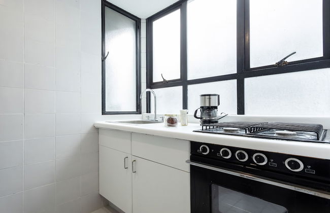 Roma Norte 2BR - Parking, Sleeps 6 -great Wifi - Foto 5