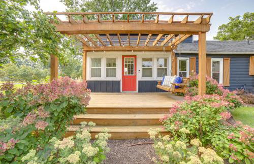 City Girl Farmhouse in Hudsonville with Hot Tub - Foto 37