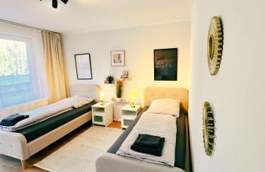 Ochtum Living - Self Check-In mit Smart-TV, zentral, WLAN, Balkon - Foto 8