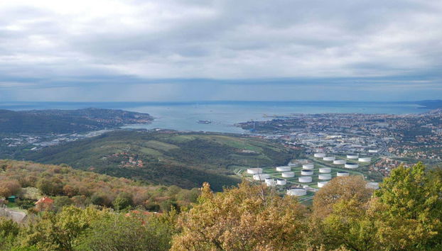 Panorámica de Socerb desde el castillo