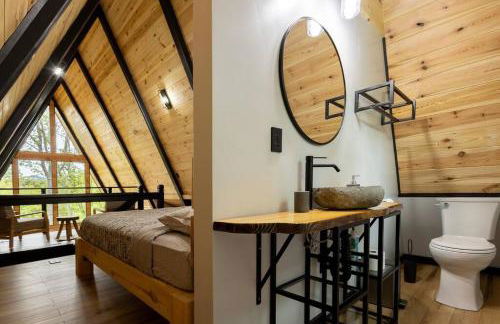 Valhalla Cabins AFrames with hot tubs & sauna - Foto 32