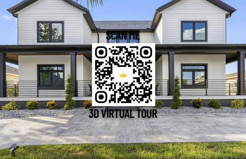 2 Million Villa Heated Pool w Luxury Spa 6BR & 6BR Waterfront by Canal - Foto 23