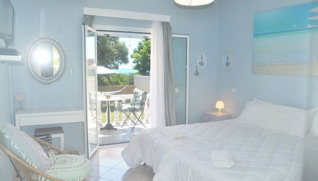 Holiday Beach House Ritsa am Agios Gordios, Corfu - Photo 3, Chambre