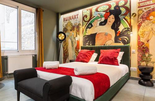 Arc de Triomphe Romantic SUITE Jacuzzi Emeraude - Foto 7