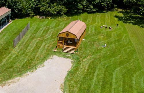 Serene Loft Cabin with Outdoor Grill and Fire Pit in Creal Springs, Illinois - Foto 7
