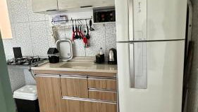 Apartamento 1700 metros da Praia Plataforma Mongaguá - Foto 2