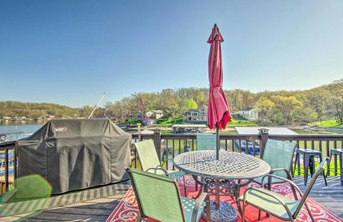 Boat Slip, Fire Pit Lakefront Sunrise Beach Home! - Foto 23