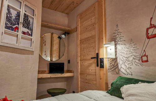 Arc 2000 -location de 2 appartements et 1 studio avec balcon et vue - Foto 14