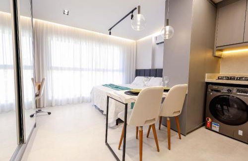 Estúdio Moderno no City House - Área de lazer com vista 360º e Piscina - Foto 71