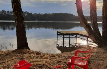 Dom nad Jeziorem Bory Tucholskie Pomost Łódka - Foto 7