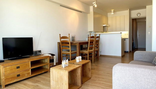 Studio in Nieuwpoort Near the Beach - Foto 4, Sala de estar