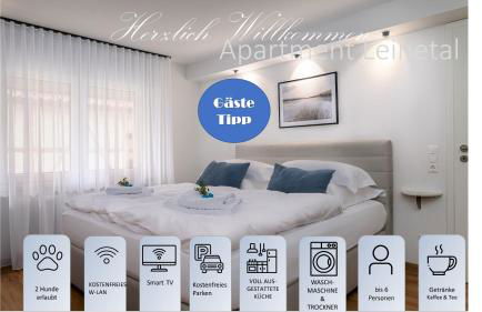 Apartment Leinetal - bester Schlafkomfort in hochwertiger Hotelbettwäsche, 3 Zimmer - große Küche, Duschbad & Parkplatz - Photo 1