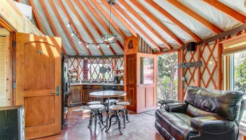 Mountainside Yurt with Views Less Than 3 Mi to Black Canyon! - Foto 5