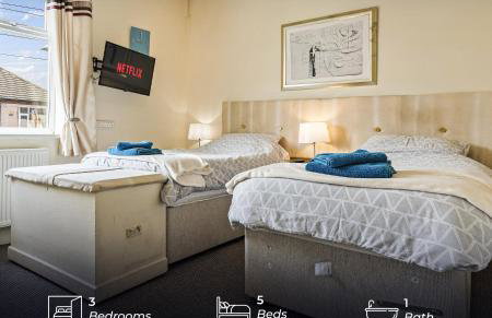 Spacious 3BR House -Sleeps 7 - Contractor Friendly - Foto 1