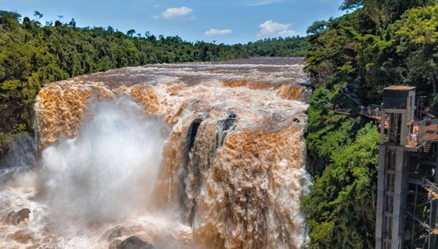 Saltos del Monday, Parque Aventura e Hito de las Tres Fronteras - Foto 4, Cascadas de los Saltos del Monday