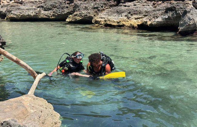 Baptême plongée sur la côte de Ciutadella - Photo 13
