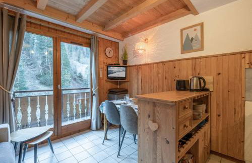 Appartement 4-6 pers au pied des pistes Morzine, animaux admis, parking - FR-1-754-28 - Foto 13